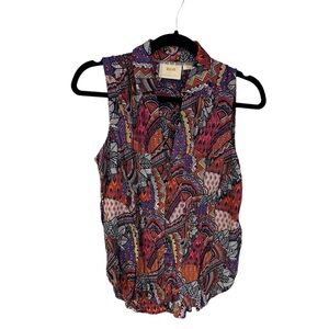 NWT Maeve by Anthropologie Sleevless Top